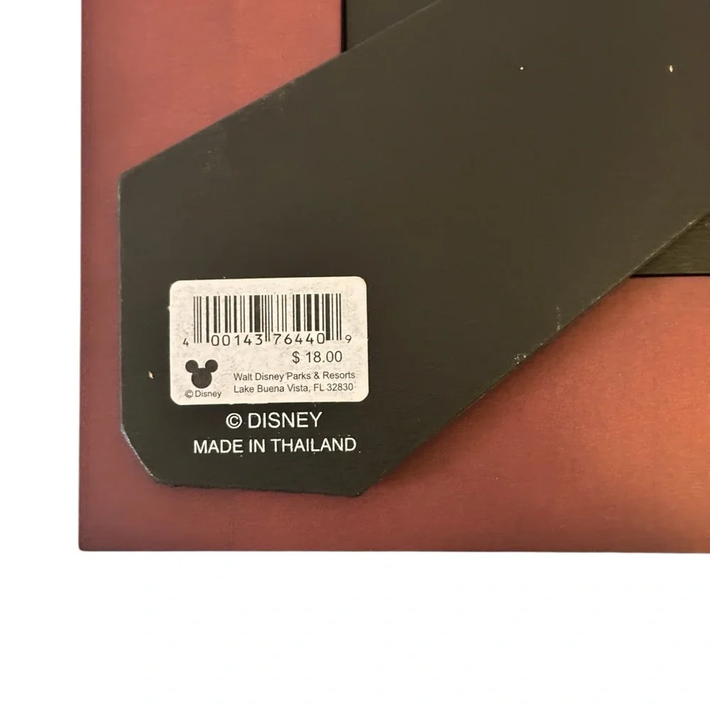 Disney Brown and Tan Picture Frame with Elegant Accents Like new